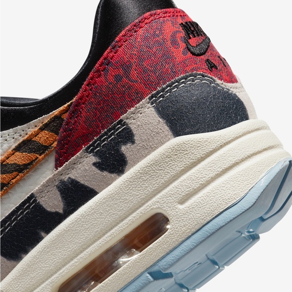 Nike Air Max 1 '87 Great Indoors Sail/Celestine Blue/Picante/Red/Black used - Picture 5 of 12